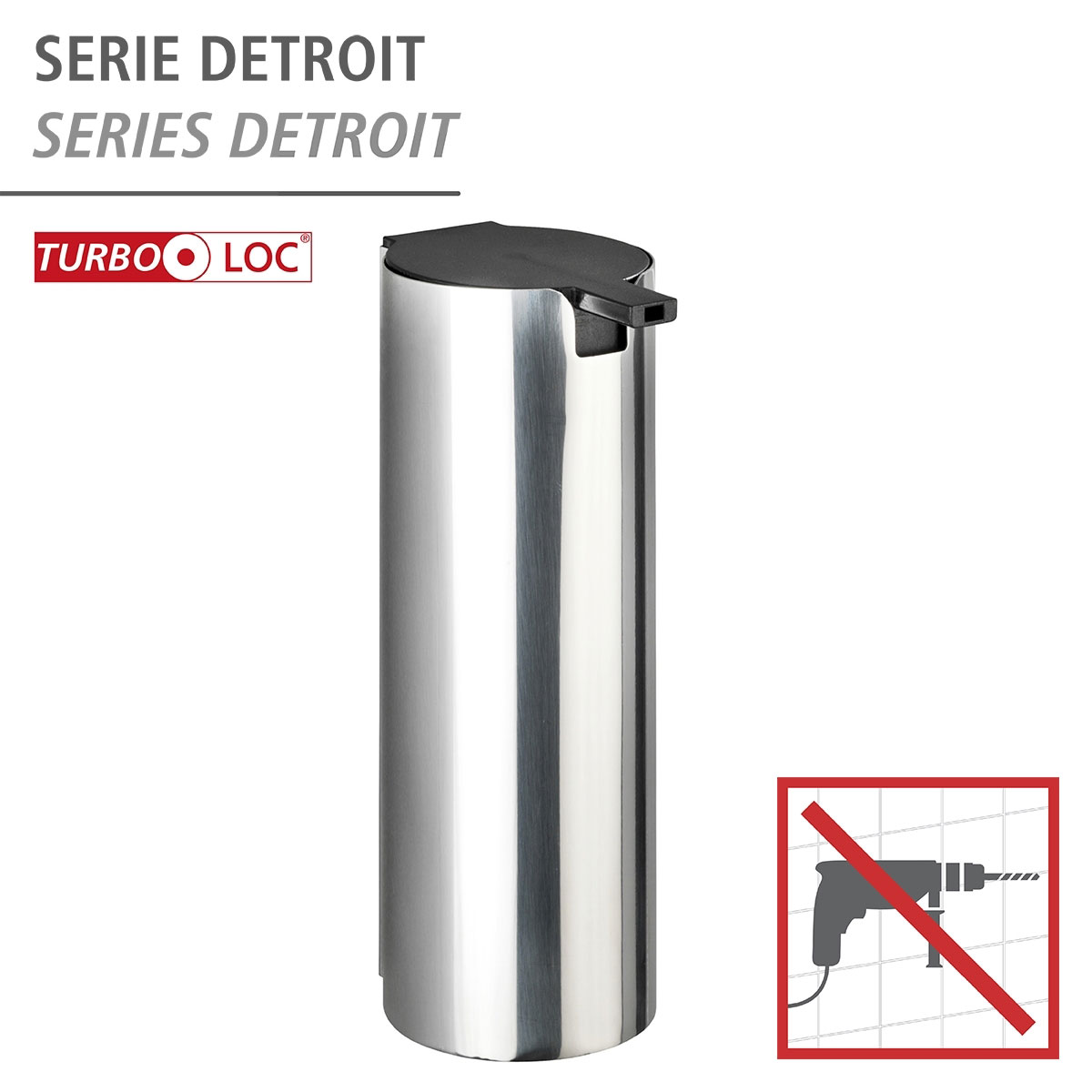Wenko Turbo-Loc Seifenspender Detroit Bild 2