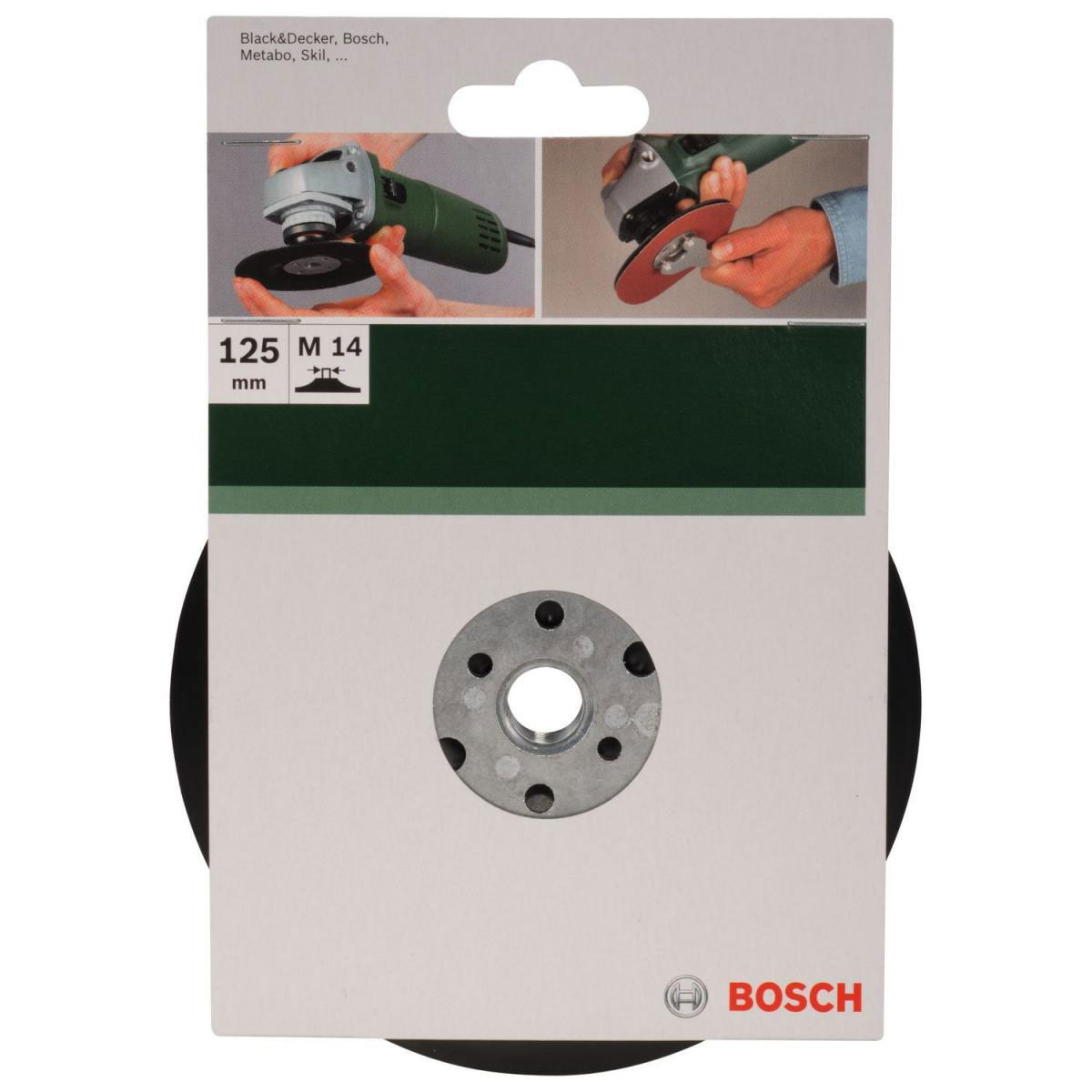 Bosch  DIY Schleifteller für Winkelschleifer Durchmesser 125 mm Bild 2