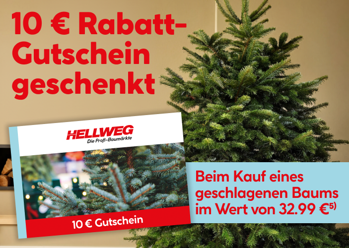 Baum kaufen und 10 Euro geschenkt bekommen!