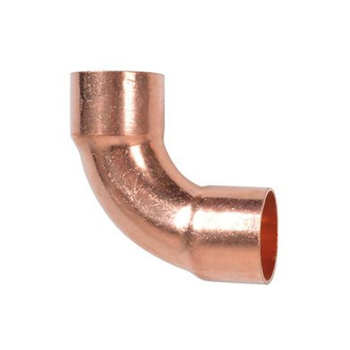 Kirchhoff 90-Bogen 18 mm 2 Muffen Kupfer