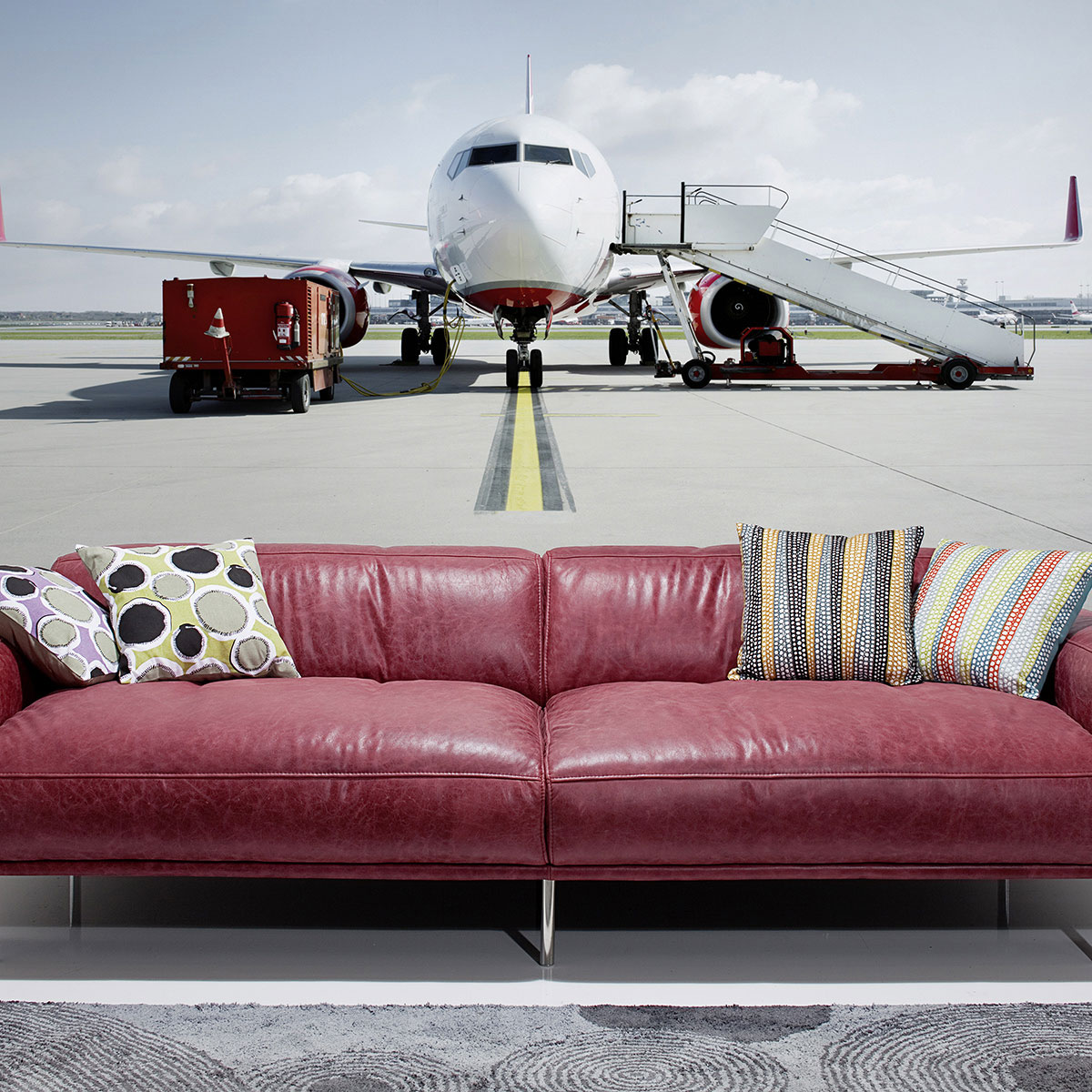 Komar  Vlies Fototapete Runway 350x250 cm