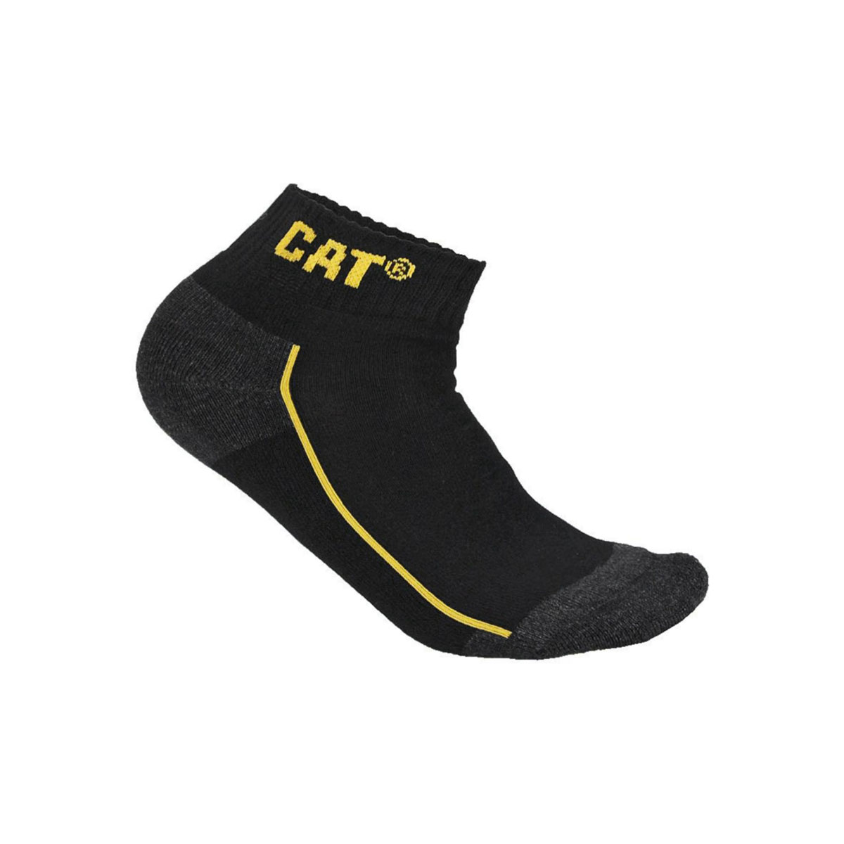 CAT Sneakersocken Robust schwarz Gr. 39-42 3er-Pack