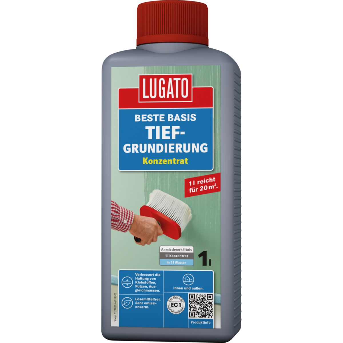 Lugato Grundierung Beste Basis Konzentrat 1 l