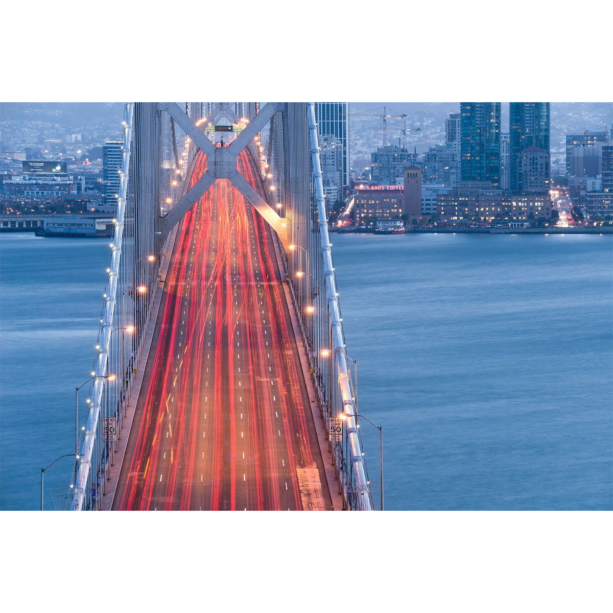 Komar  Vlies Fototapete San Francisco Blues 300x200 cm Bild 2