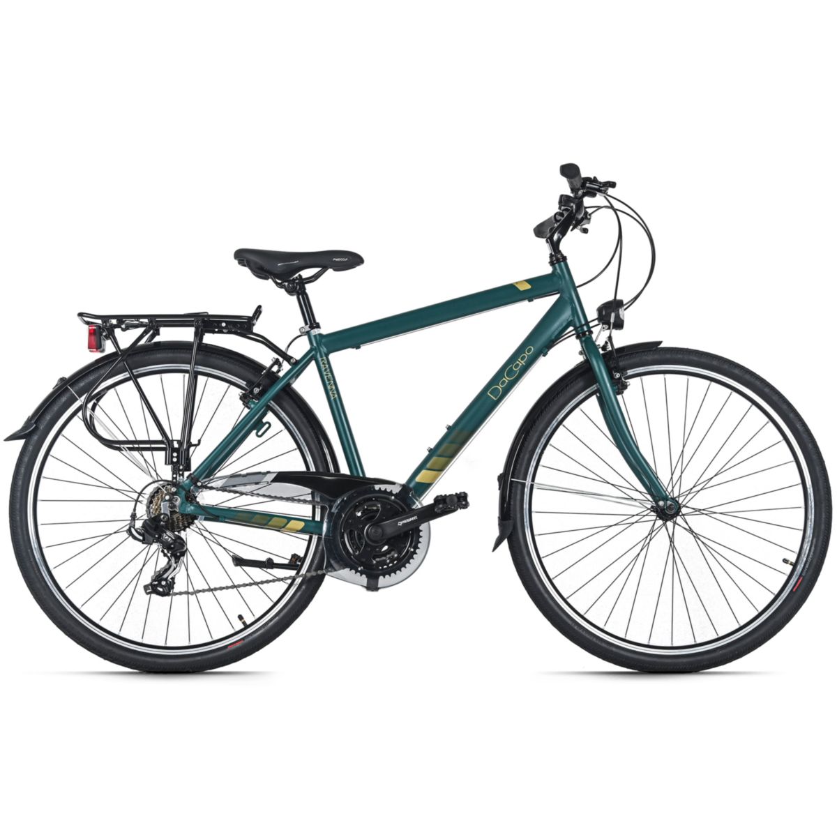 DaCapo Trekkingrad Herren 28'' Ravenna 50 Grün 21 Gänge RH 48 cm