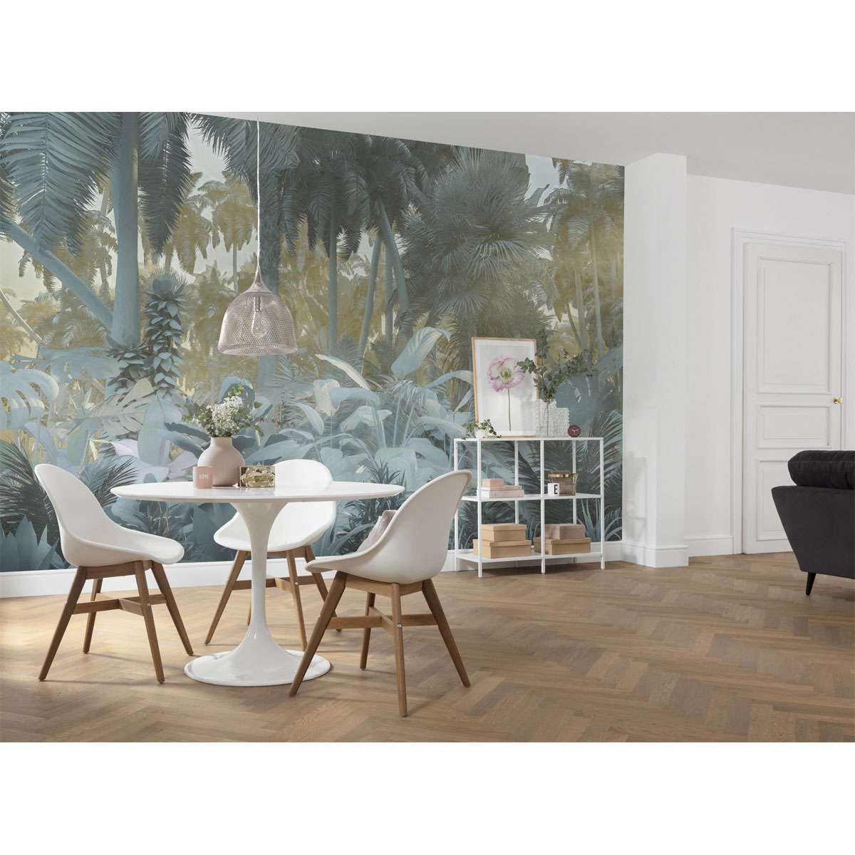 Komar  Vlies Fototapete Misty Jungle 400x250 cm Bild 11