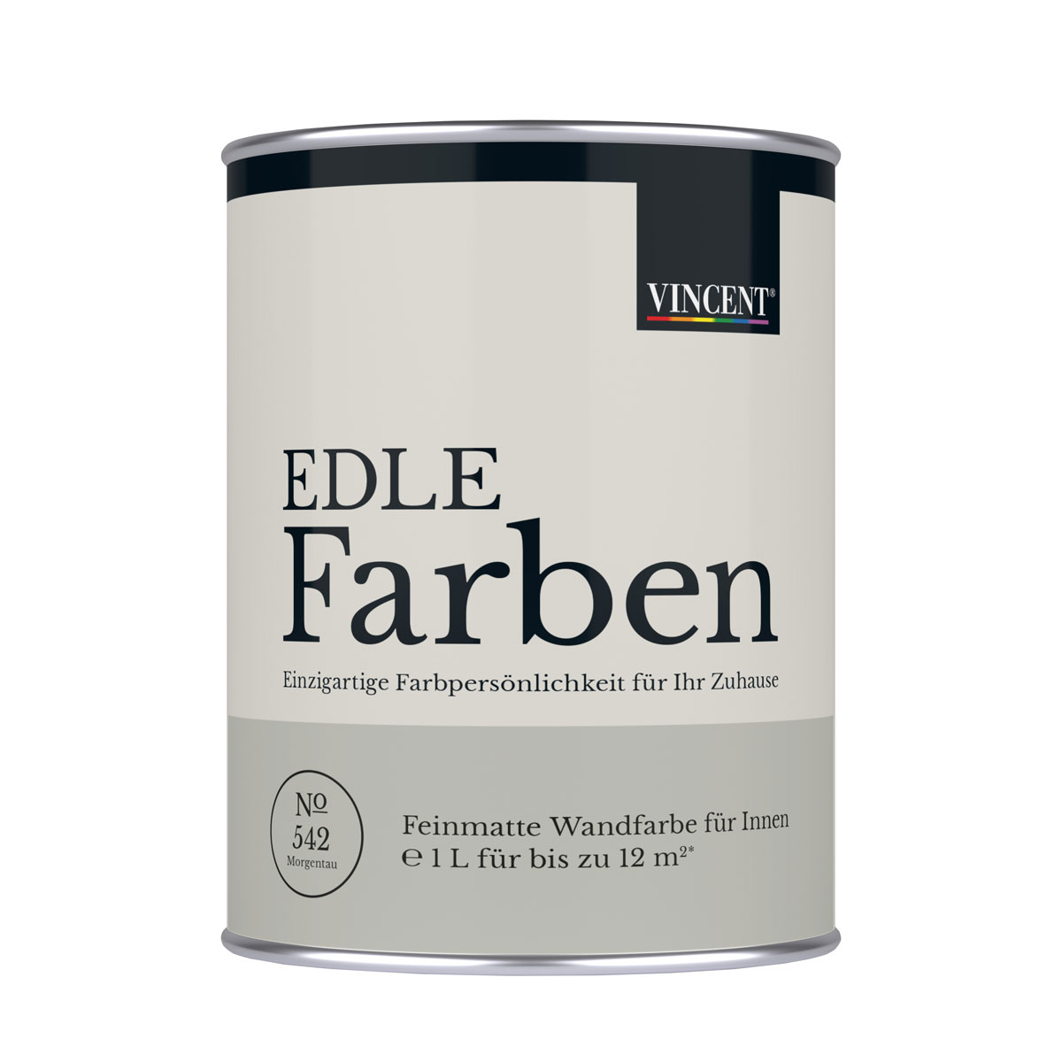 Vincent  Wandfarbe EDLE Farben Morgentau matt 1,0 L