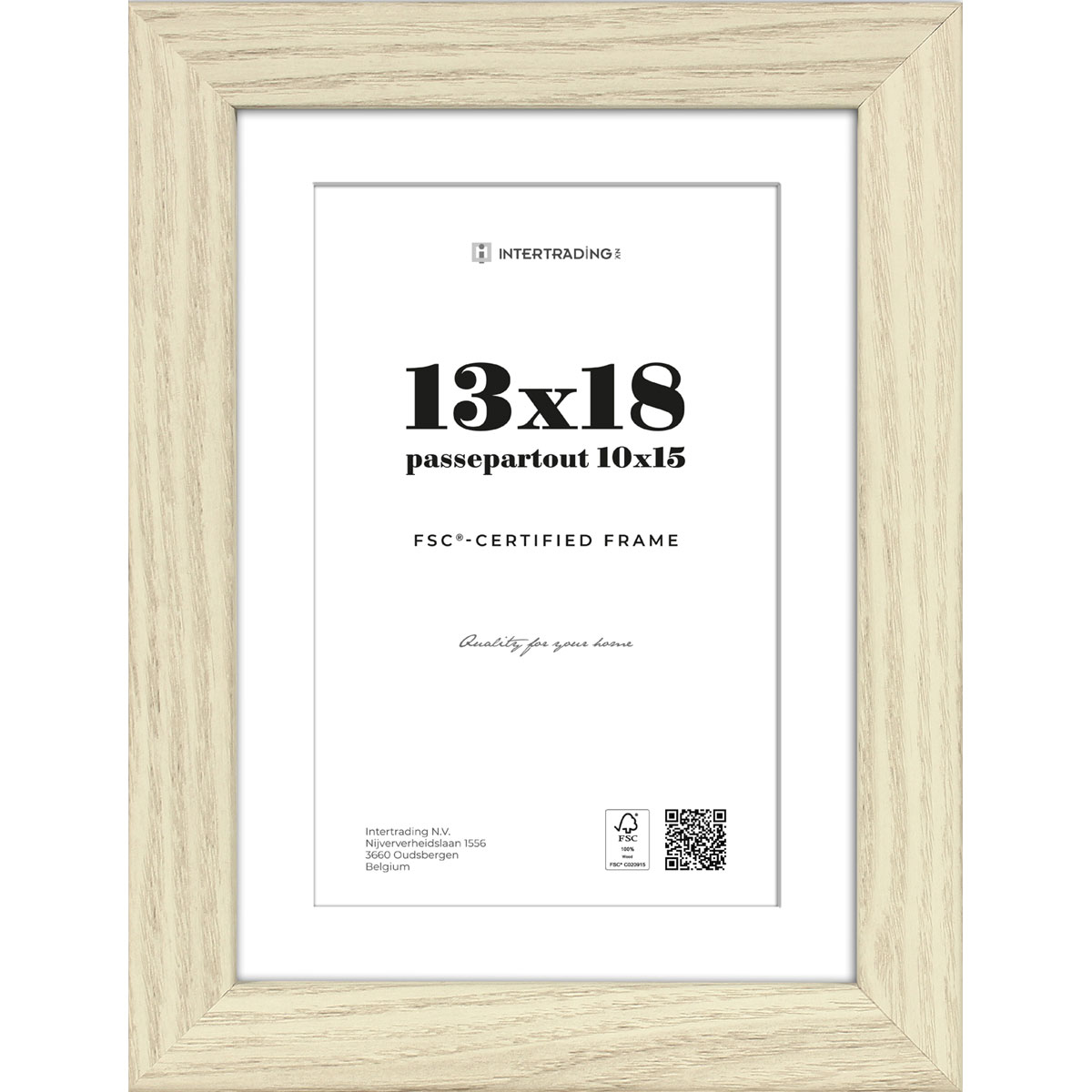 Bilderrahmen Toronto 13x18 cm Ahorn