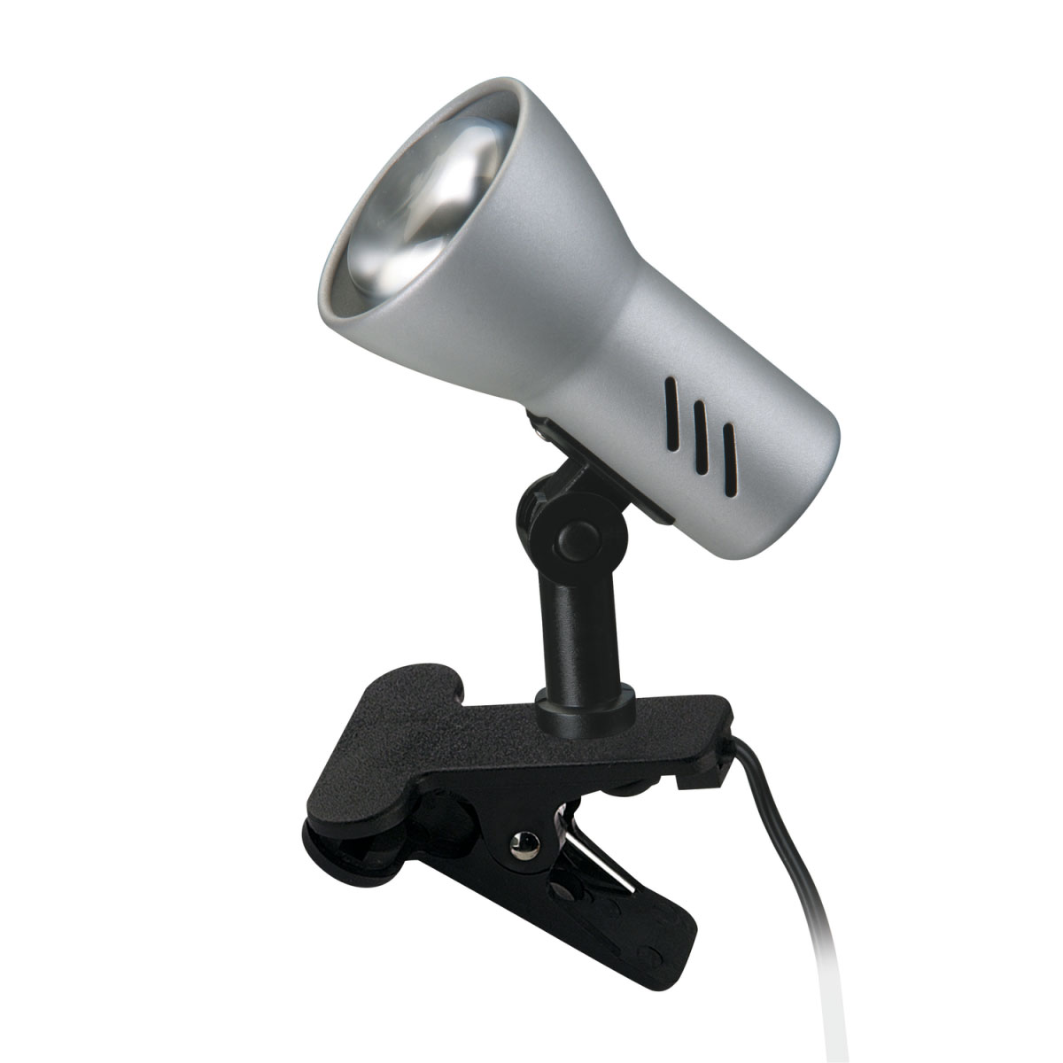 Briloner Klemmleuchte 40W grau