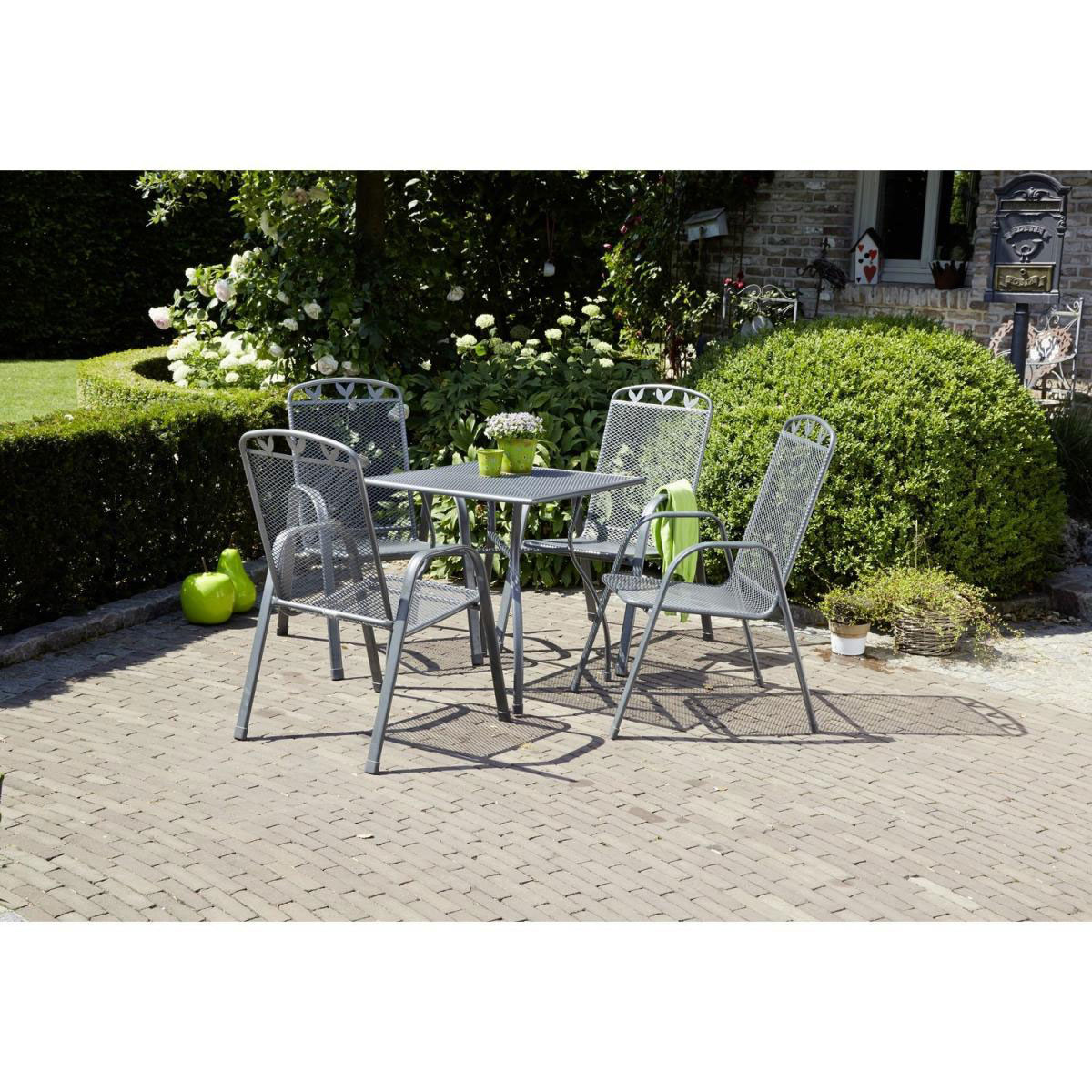 Greemotion Testrut Gartentisch Toulouse 70 x 70 cm Bild 5