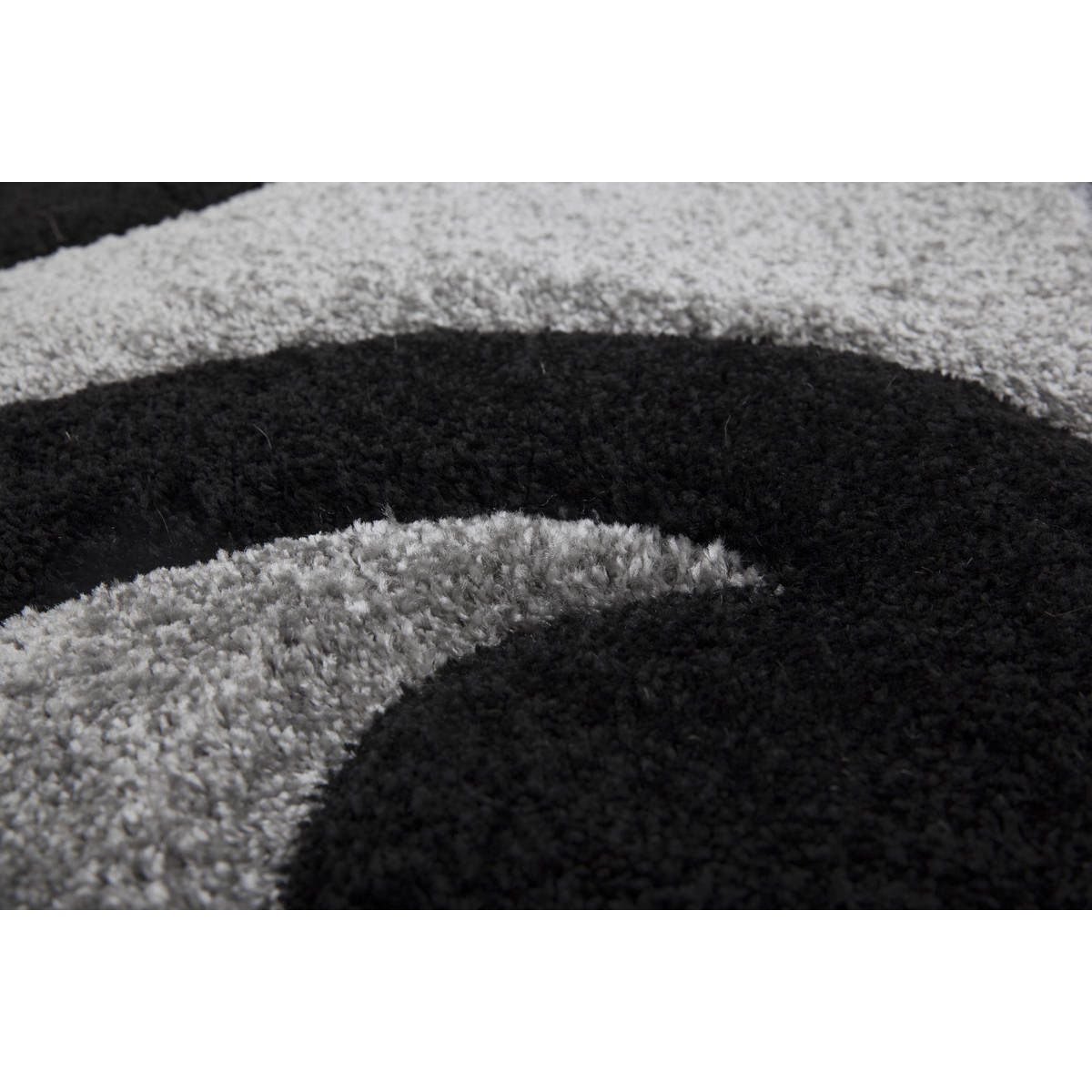 Lederteppich Spark 410 schwarz/silber Bild 2