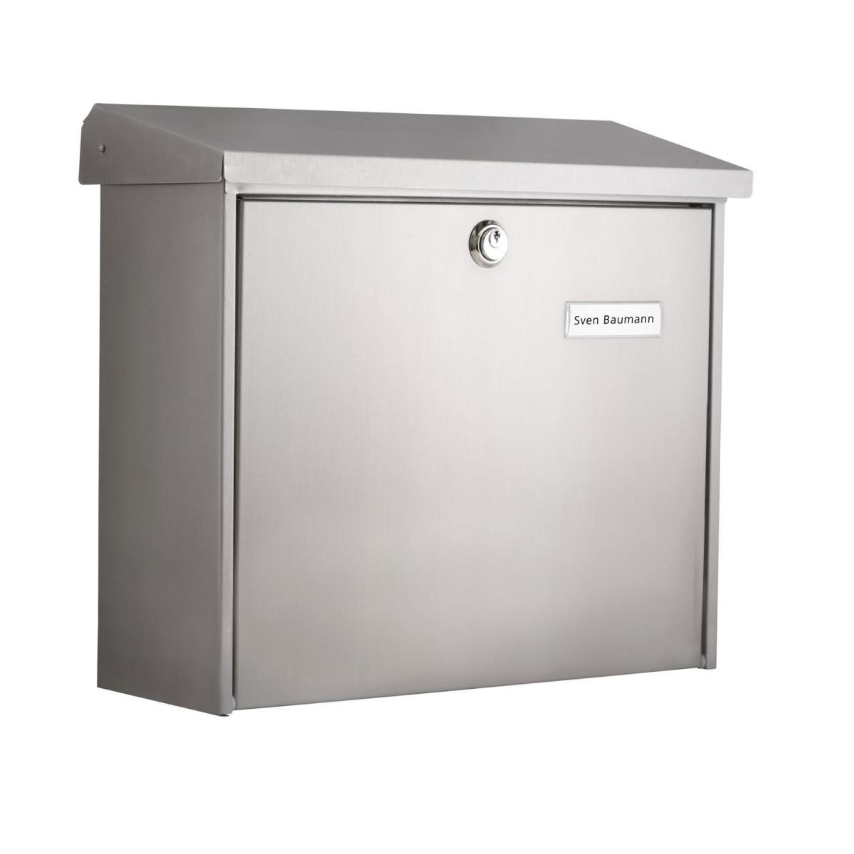 Burg Wächter Briefkasten Comfort silber