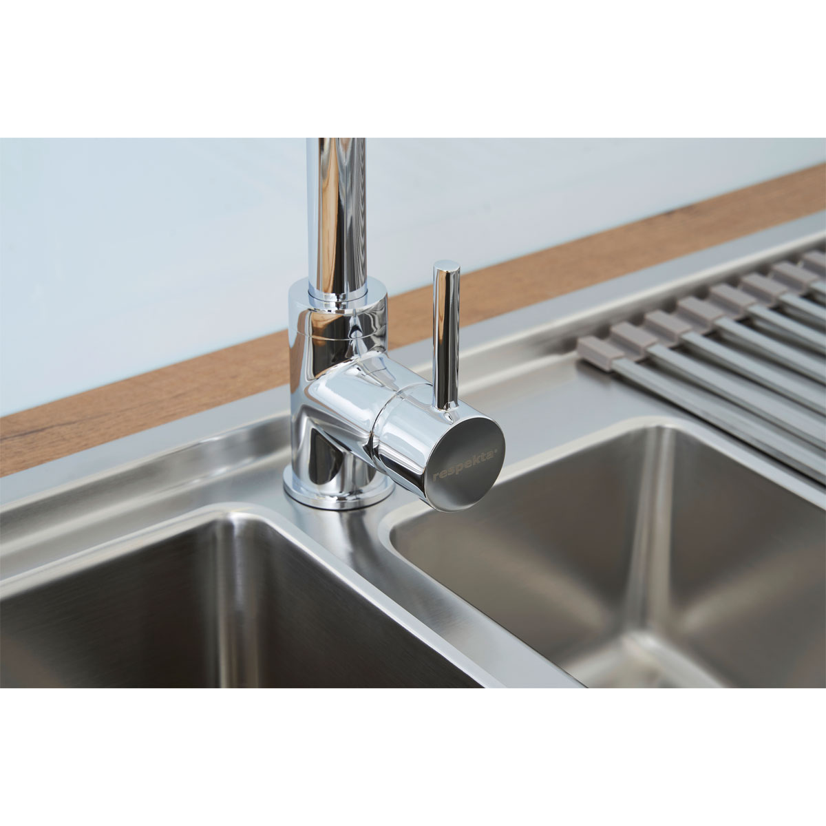 Respekta Chicago Edelstahlspüle CHICAGO100X50 100 x 50 cm Bild 4