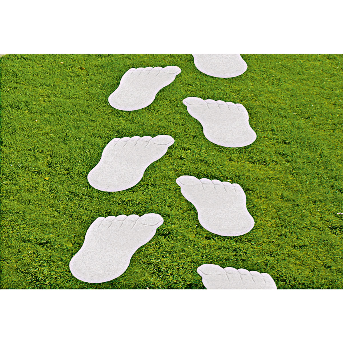 Bodenfüße Feet grau 53 x 30 cm Bild 2