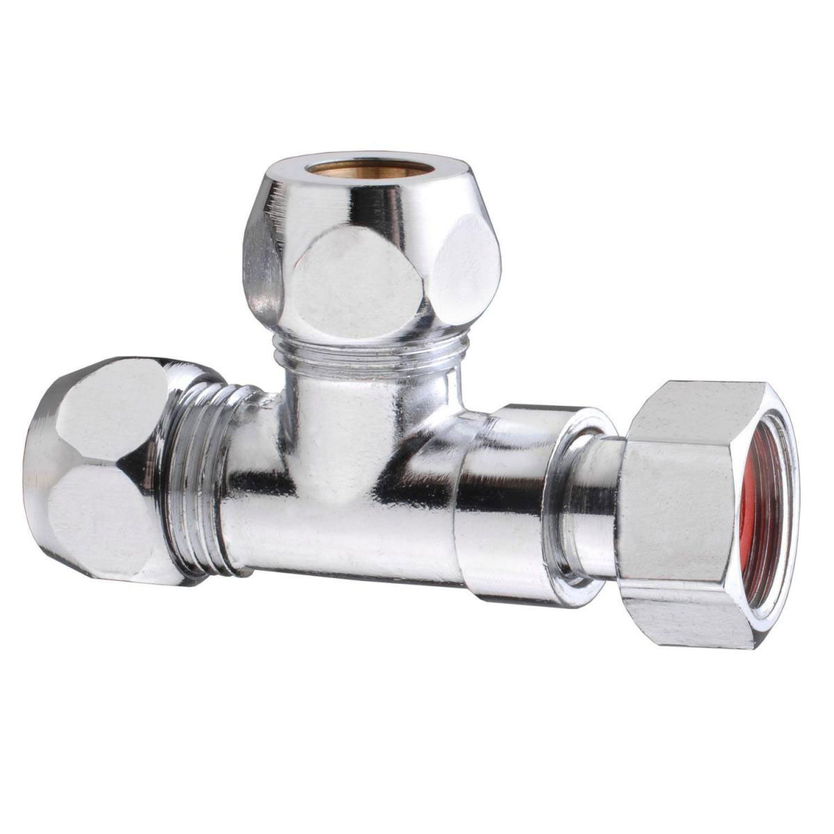 T-Quetschverschraubung 3/8" x 10 Q x 3/8" x 10 Q x 3/8"