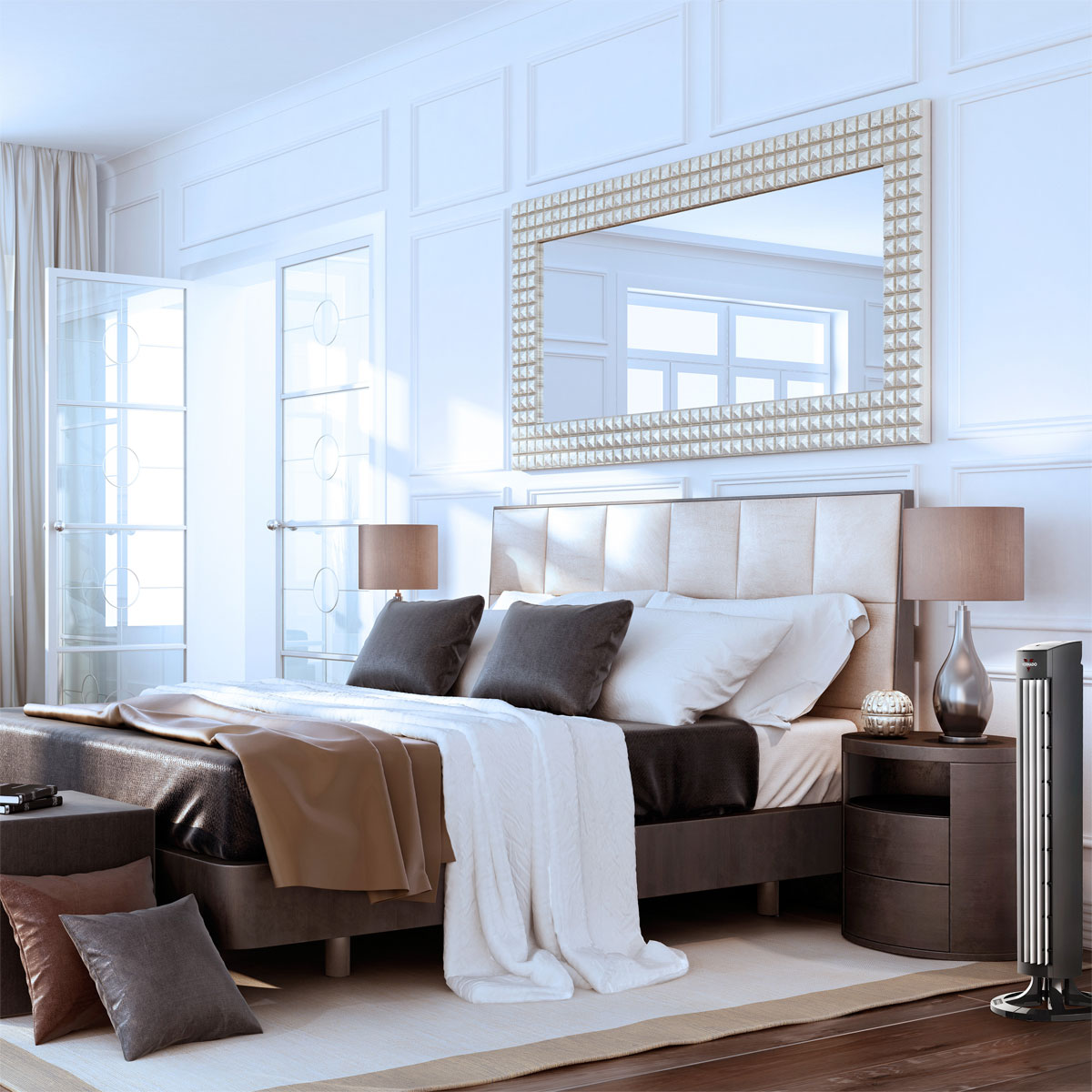 Vornado Säulenventilator Tower M Durchmesser 27,9 cm schwarz Bild 4