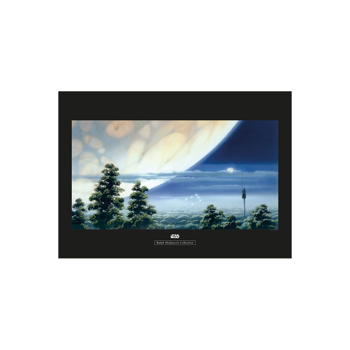 Komar  Wandbild Star Wars Classic Yavin Lookout 50x40 cm Bild 2