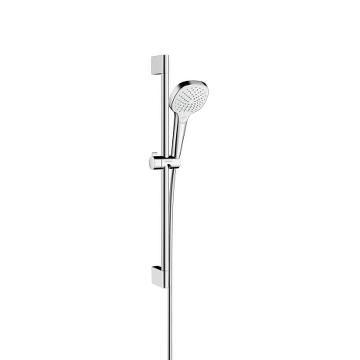 Hansgrohe Brauseset Croma Select E 110 Vario mit Brausestange 65 cm chrom-weiß