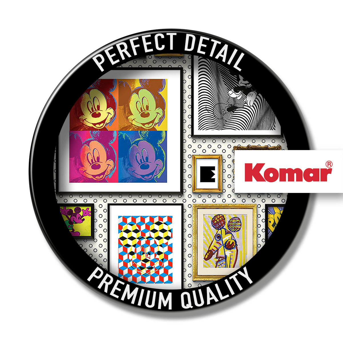 Komar  Vlies Fototapete Mickey Art Collection 400x250 cm Bild 4