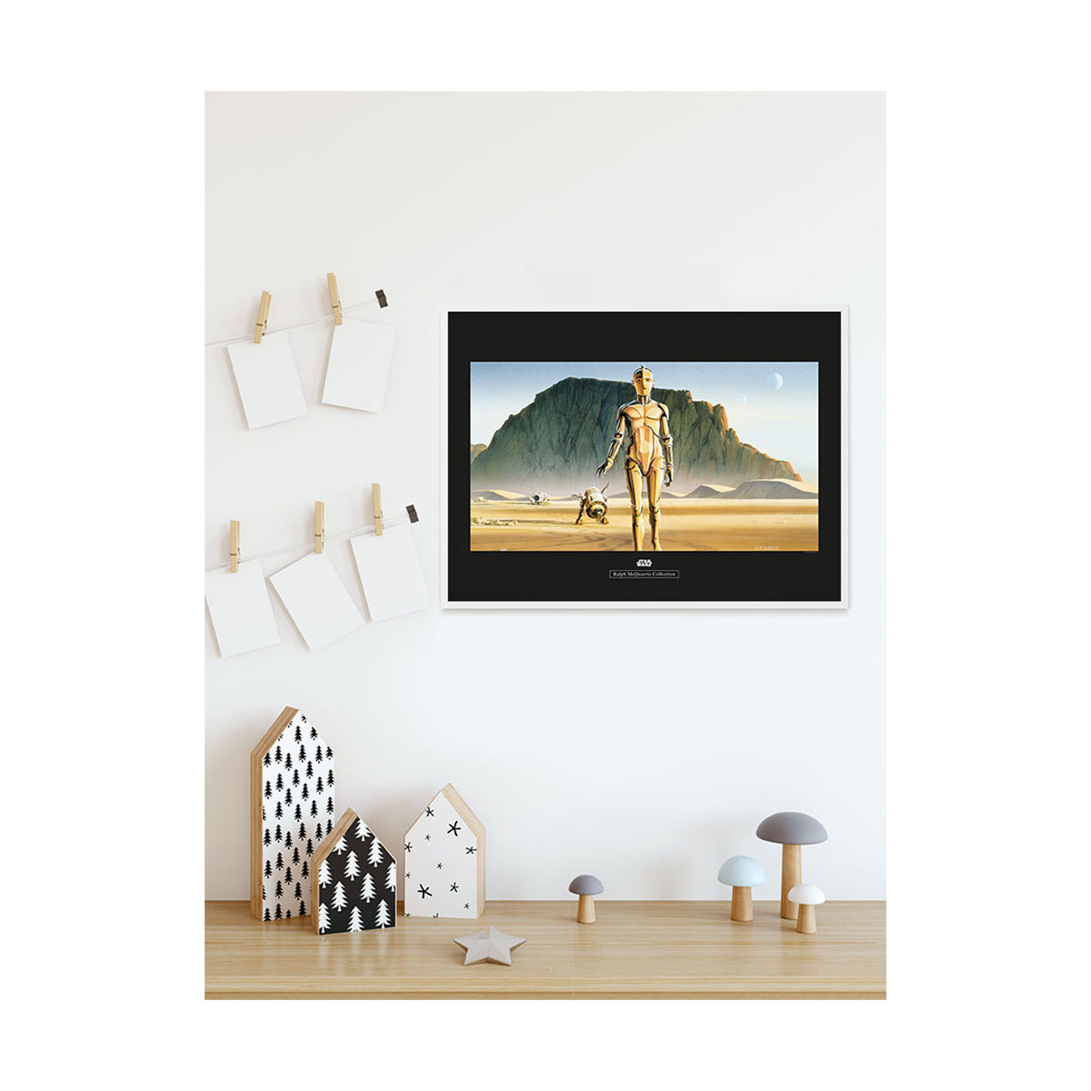 Komar  Wandbild Star Wars Classic Droids 70x50 cm Bild 5