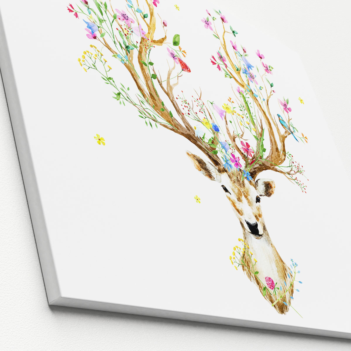 Canvas-Art Hirsch 60 x 80 cm Bild 2