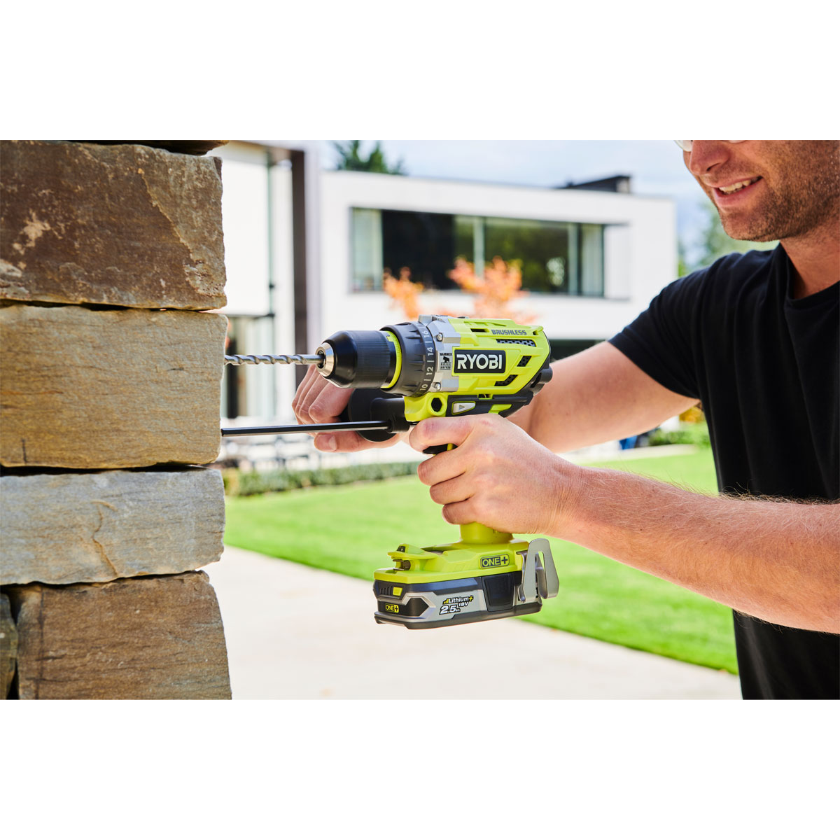 Ryobi  Akku-Schlagbohrschrauber R18PD7-0 ohne Akku und Ladegerät Bild 3