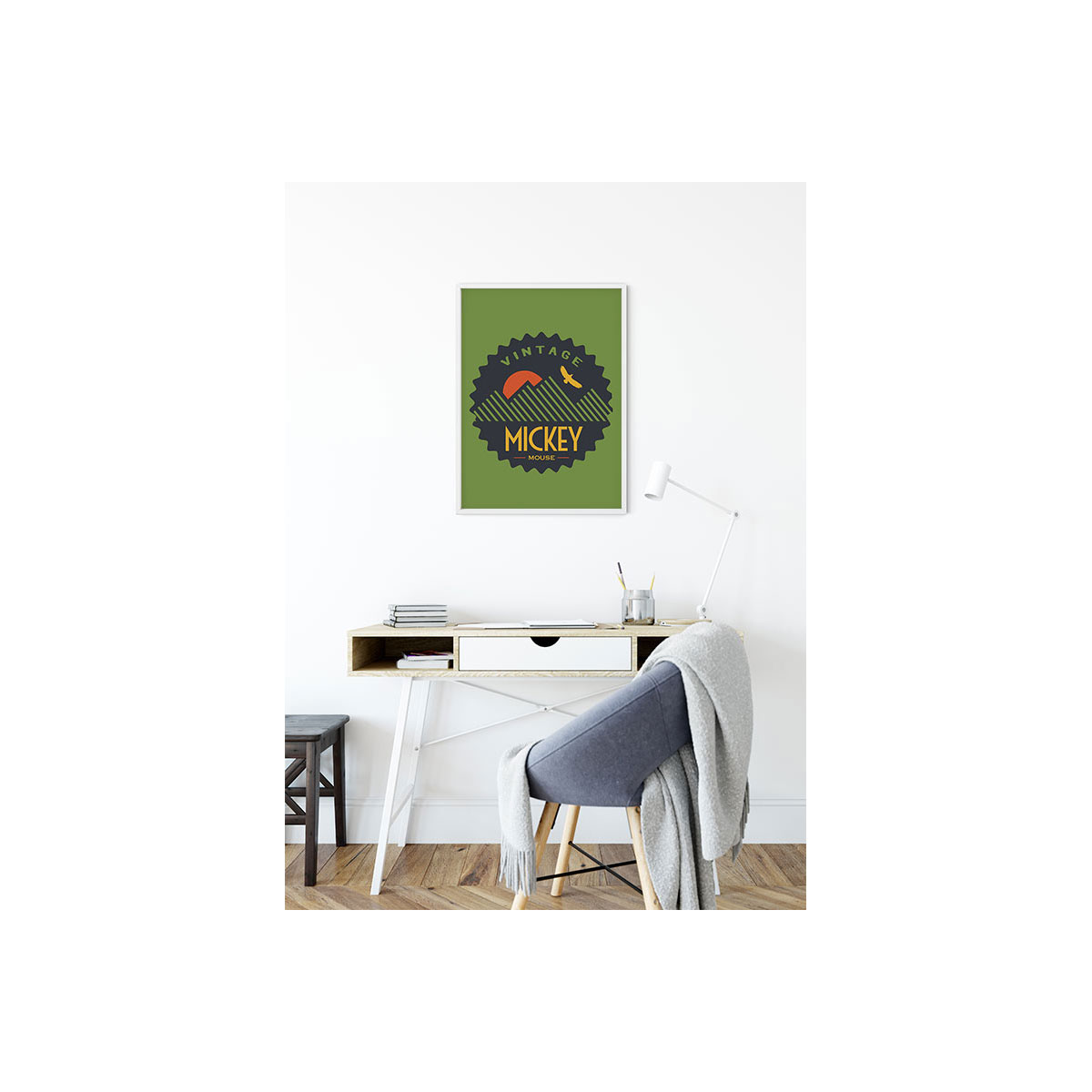 Komar  Wandbild Mickey Mouse Vintage 50x70 cm Bild 9