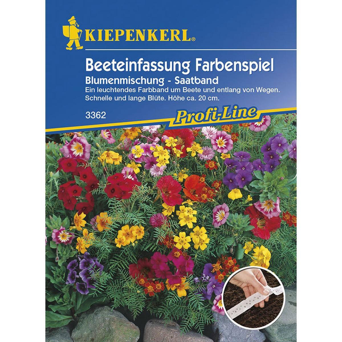 Kiepenkerl Beeteinfassungsmischung Farbenspiel Profi-Line