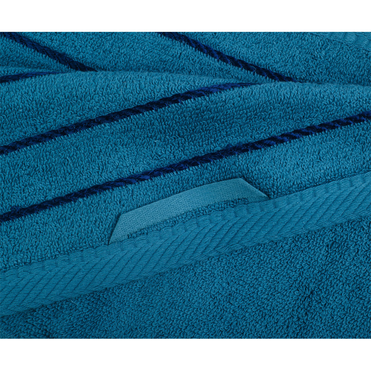 Handtuch Berlin 50 x 100 cm petrol Bild 3