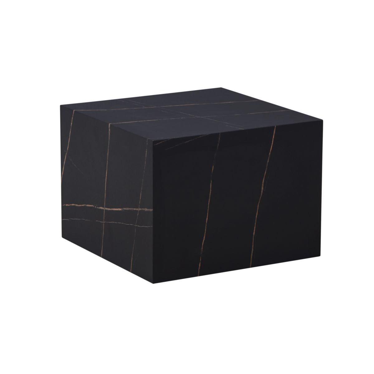Beistelltisch Cuboid 125 schwarz