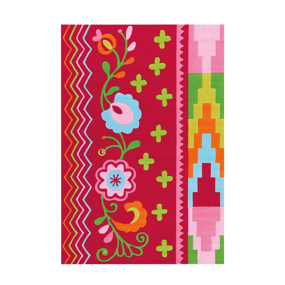 Sam 4144 Multi / Rosa Flowers 140cm x 200cm