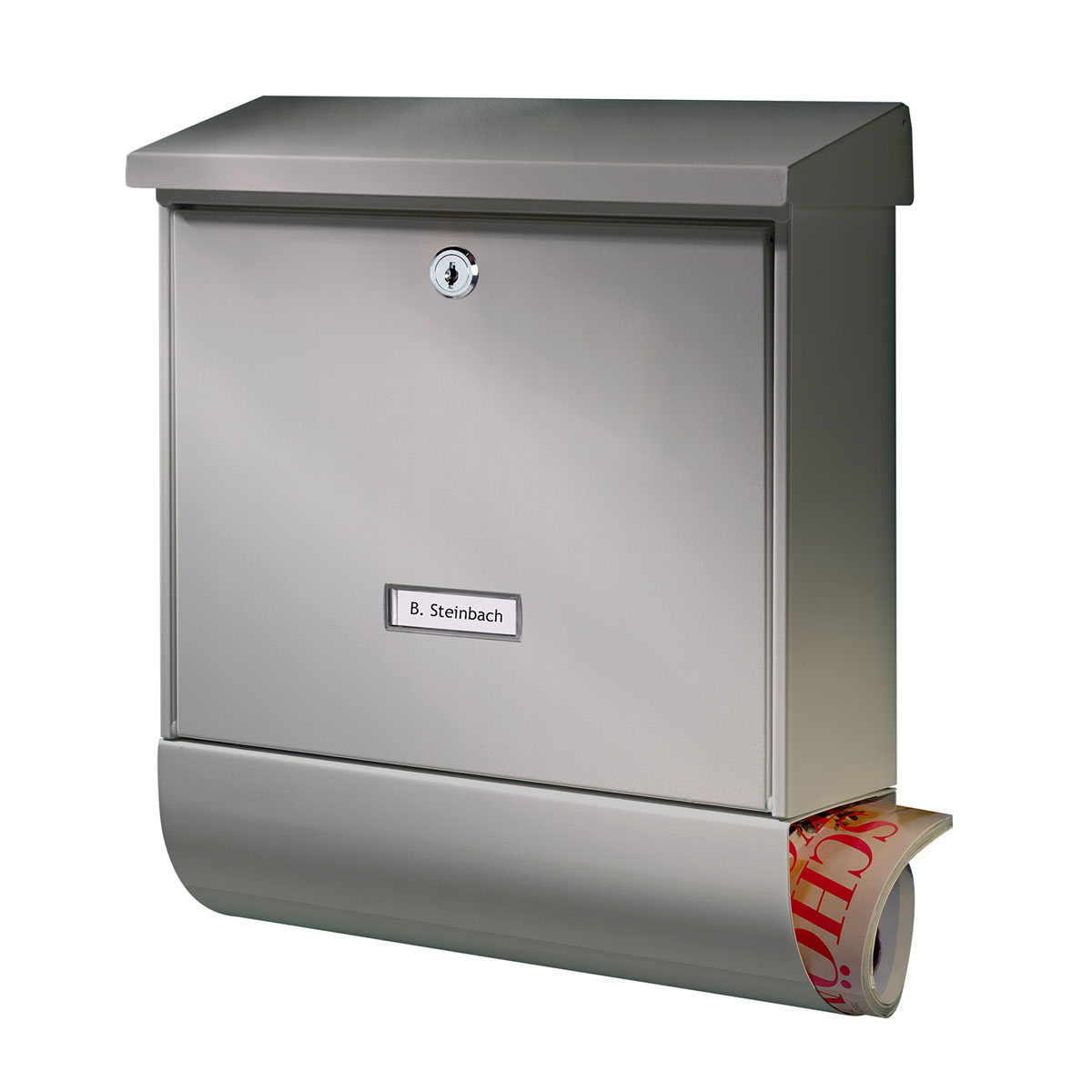 Burg Wächter Briefkasten Nordland silber