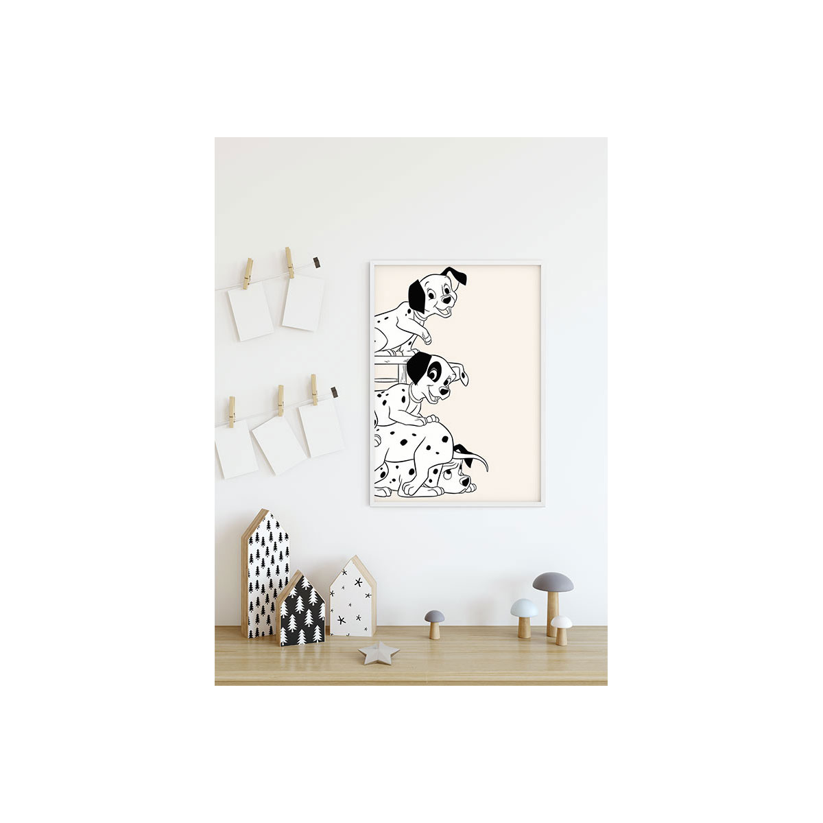 Komar  Wandbild 101 Dalmatiner Playing 50x70 cm Bild 10