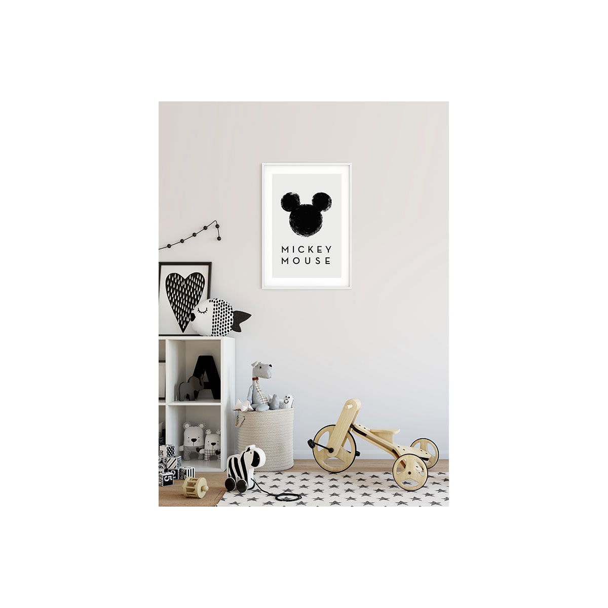 Komar  Wandbild Mickey Mouse Silhouette 30x40 cm Bild 9