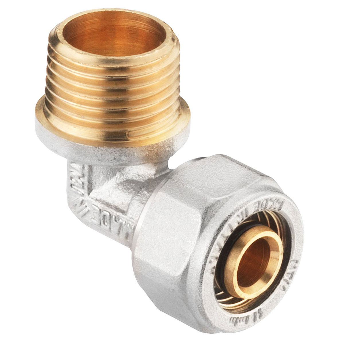 Cornat Schraub-Winkel 90 16 mm 1/2 AG