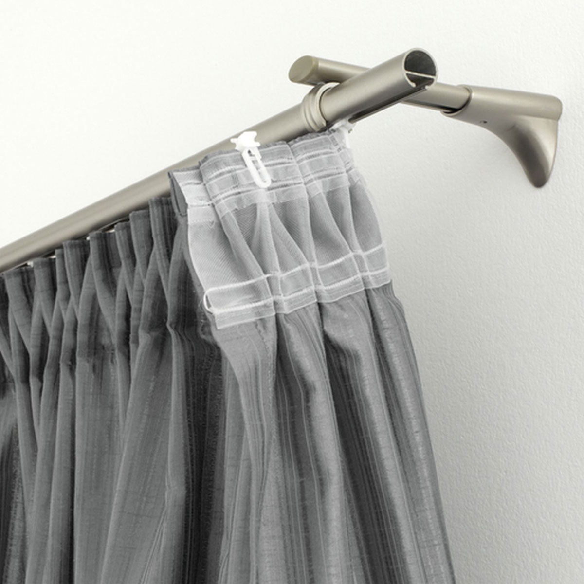 Gardinia X-Gelenkgleiter weiß Bild 3