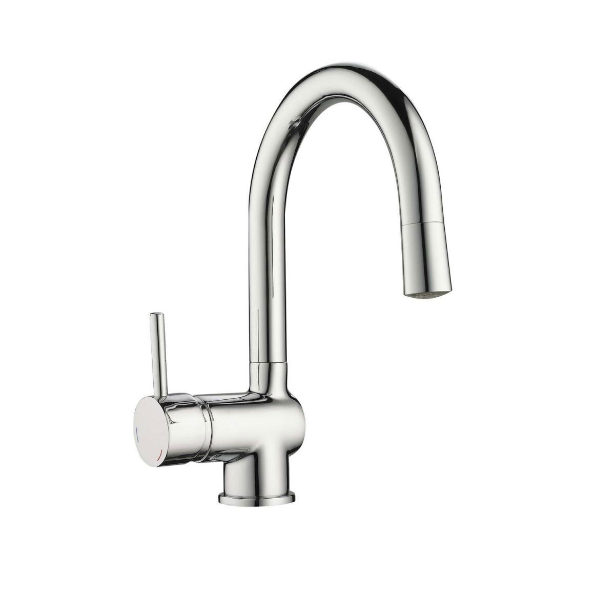 Spültischarmatur Stella mit LED chrom Bild 1