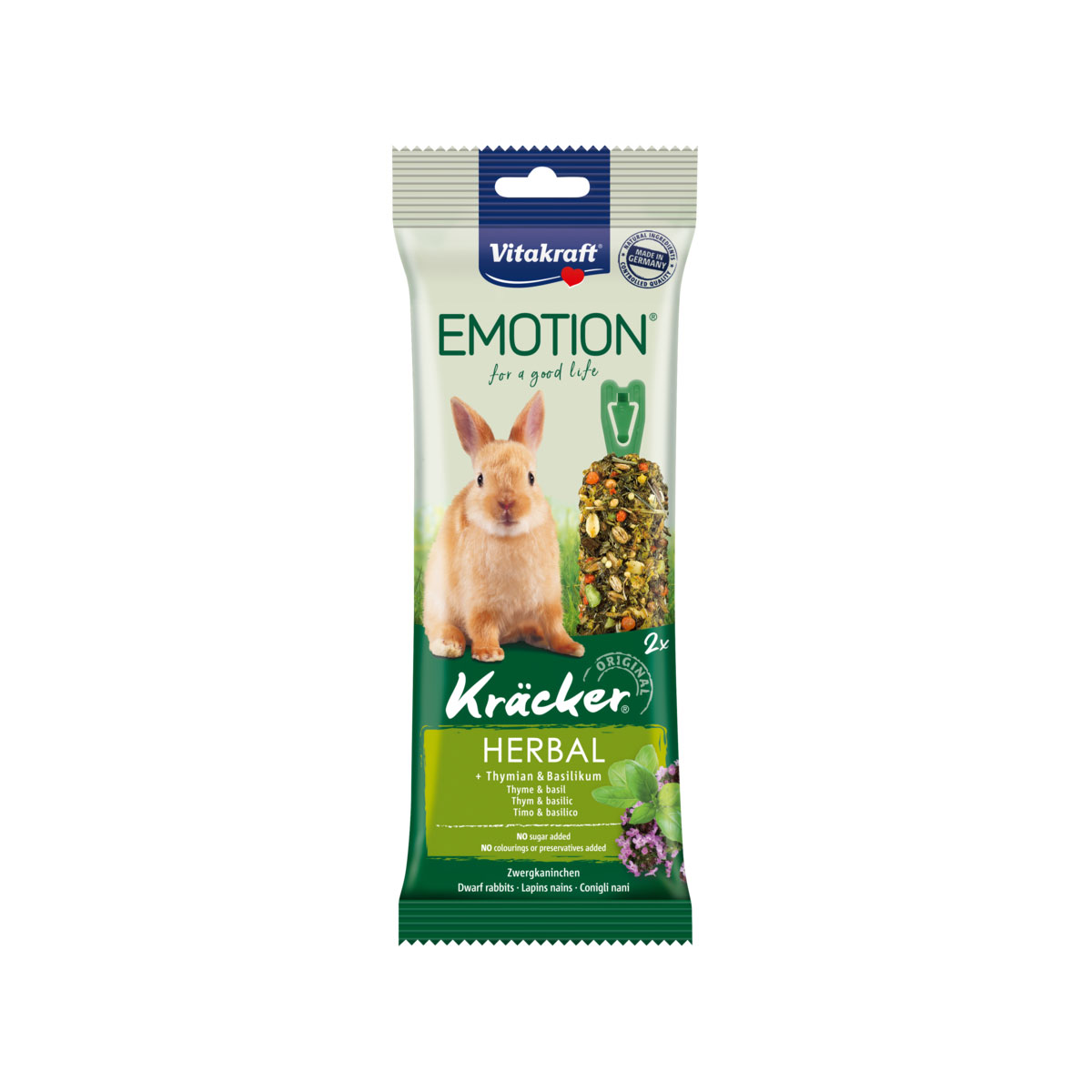 Vitakraft  Emotion Kräcker Herbal 2 Stück Bild 2