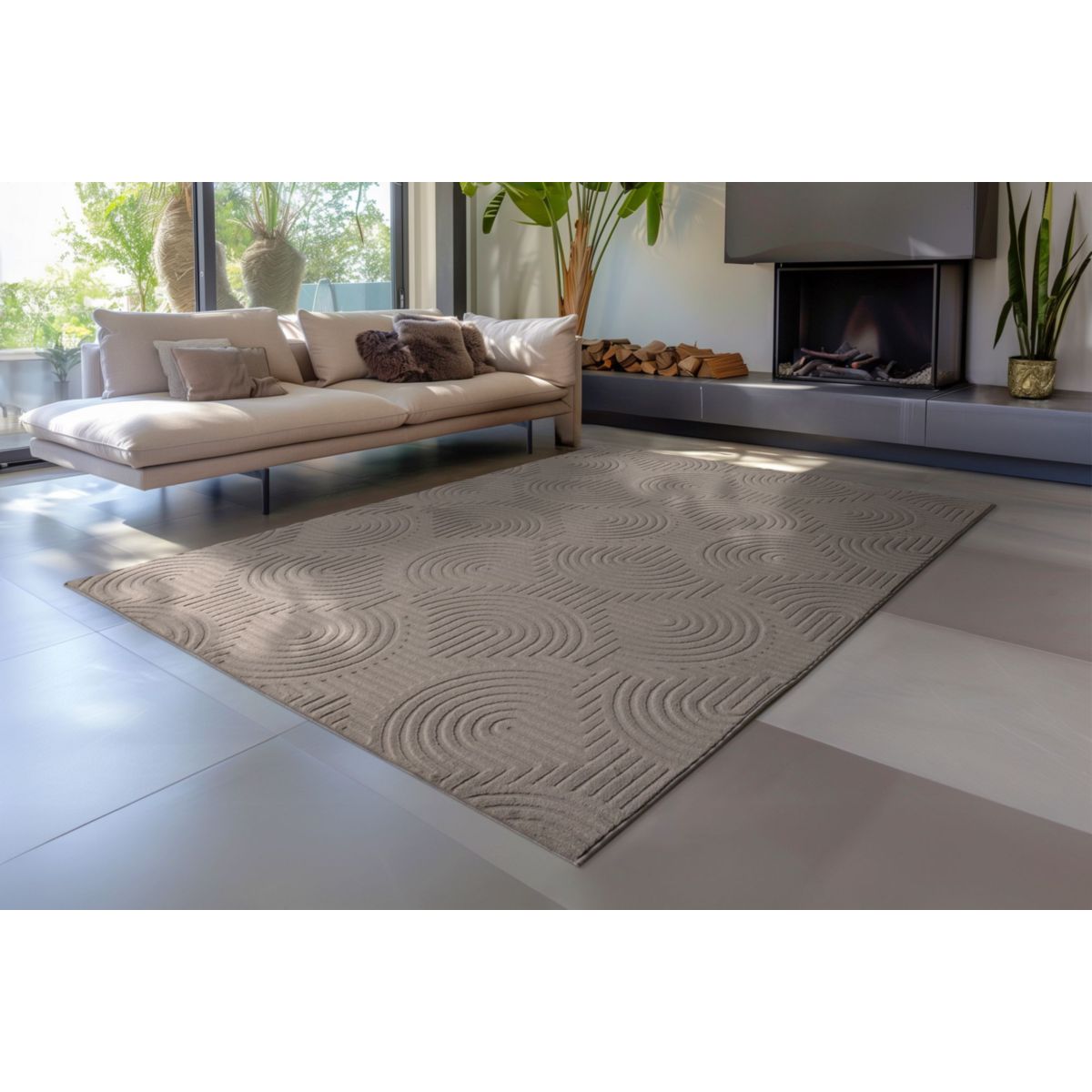 Kayoom Balance Flow 225 Anthrazit 120cm x 170cm Bild 5