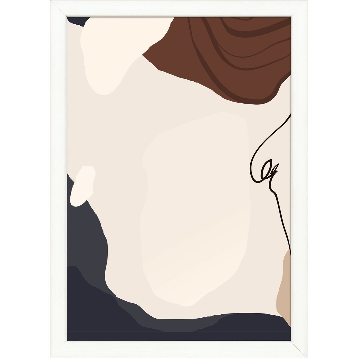 Bilderrahmen Madrid 21x30 cm weiß