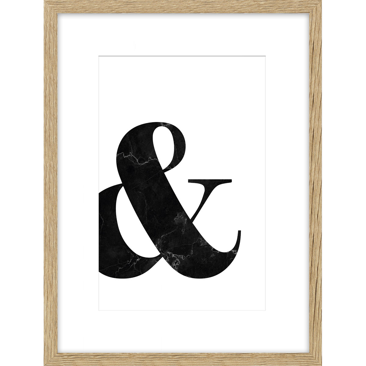 Bilderrahmen Iceland 30x40 cm Eiche