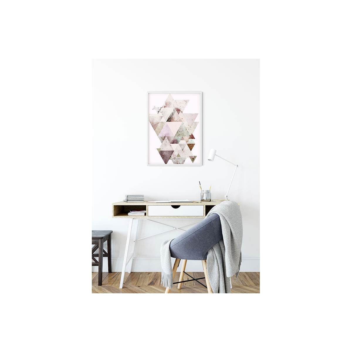 Komar  Wandbild Triangles Red 30x40 cm Bild 7