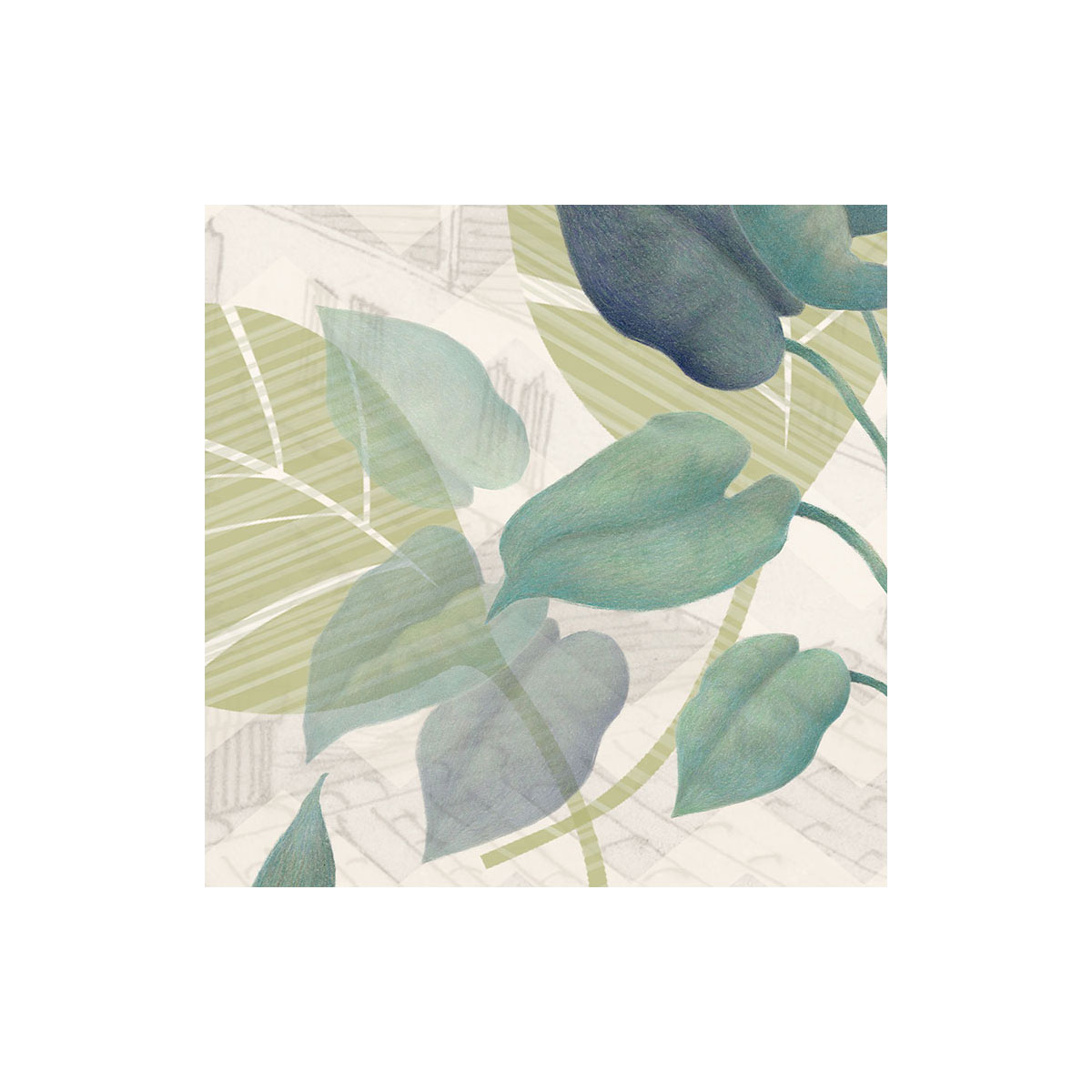 Komar  Selbstklebende Vlies Fototapete rund Leni Durchmesser 125 cm Bild 3