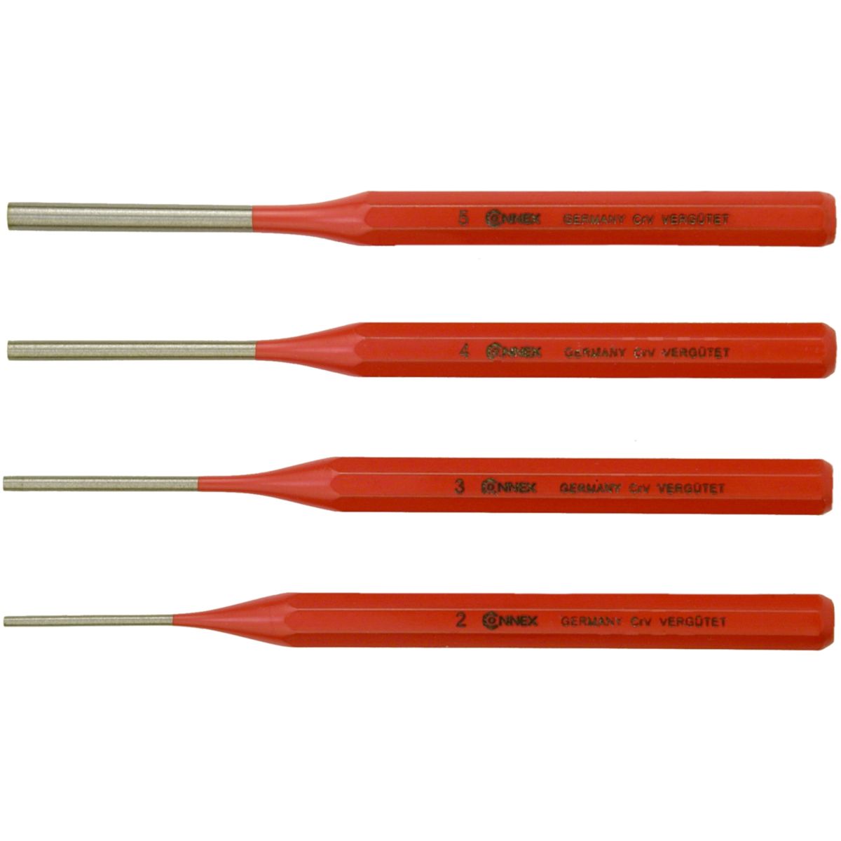 Connex Splinttreiber-Satz 4teilig