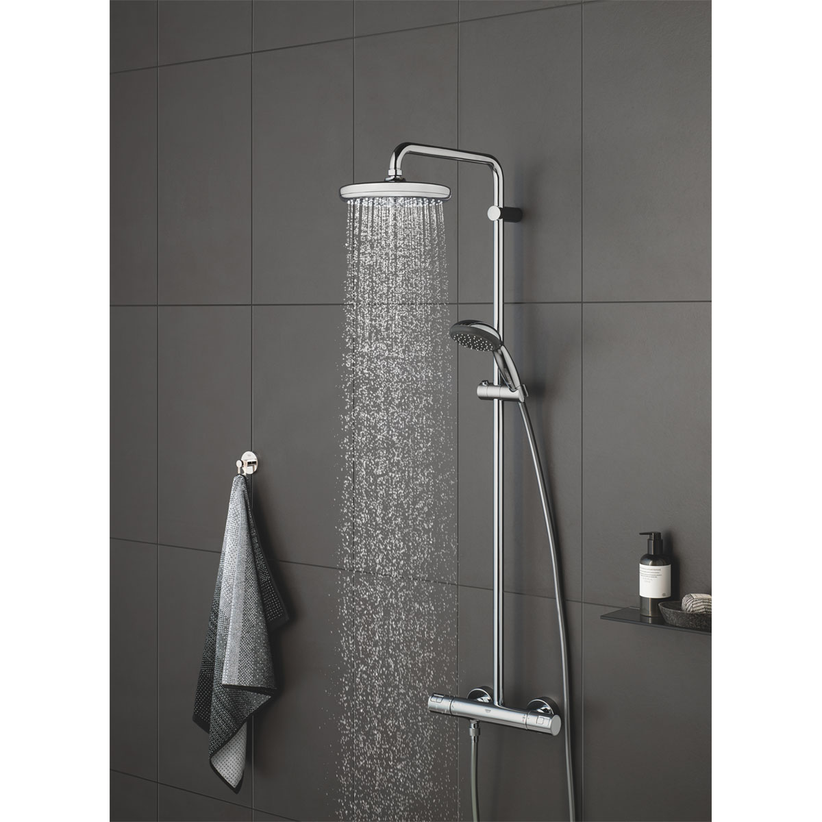 Grohe Kopfbrause Vitalio Start 210 silber 1 Strahlart Bild 3