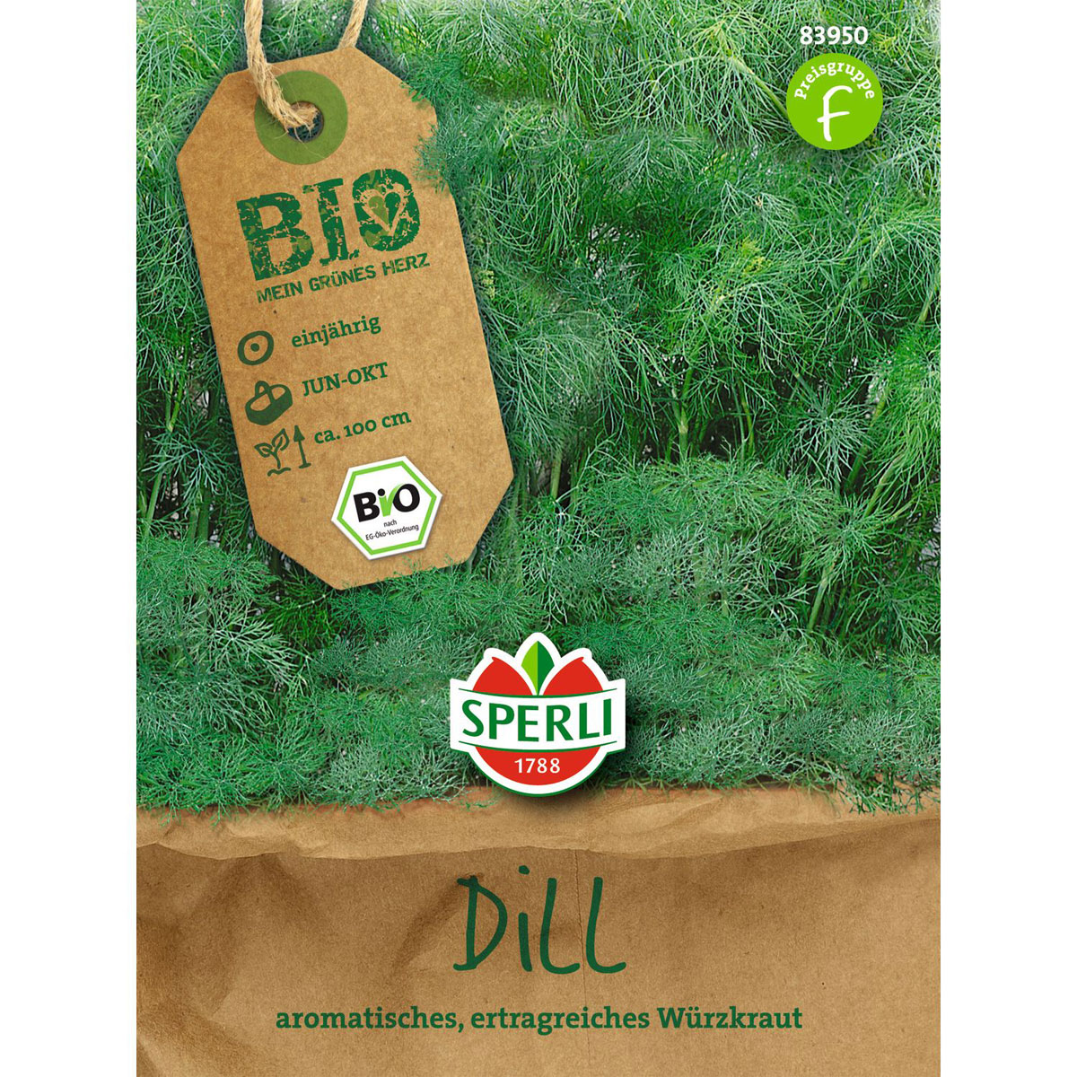 Bio-Kräuter Dill 100 cm Bild 1