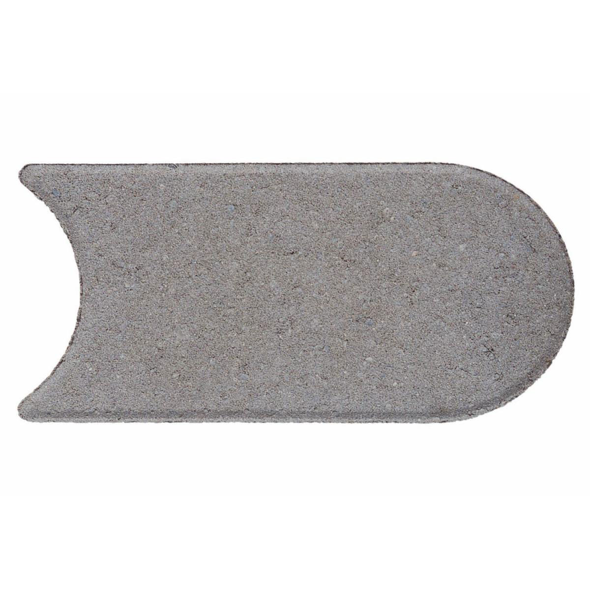 Rasenmaehkante grau 24/12/4cm