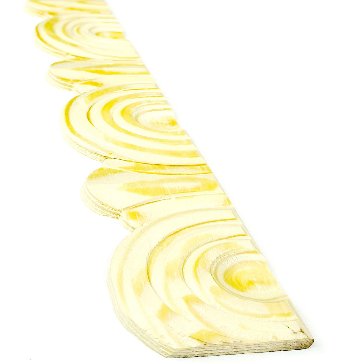 Schnitzleiste Kiefer 240 x 3,4 x 0,7 cm Bild 1