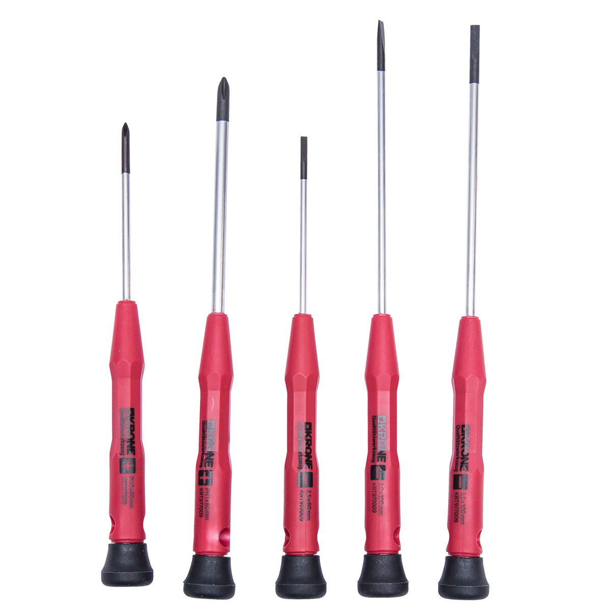Krone Feinmechaniker-Schraubendreher-Satz 5-teilig
