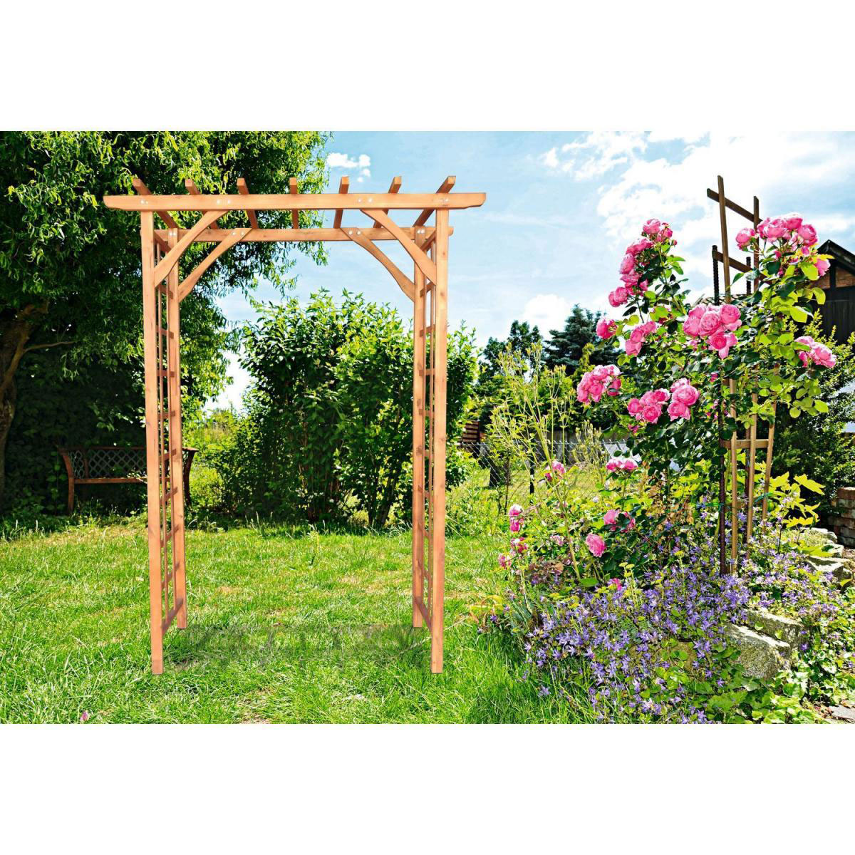 Pergola Bella aus Akazienholz Bild 2